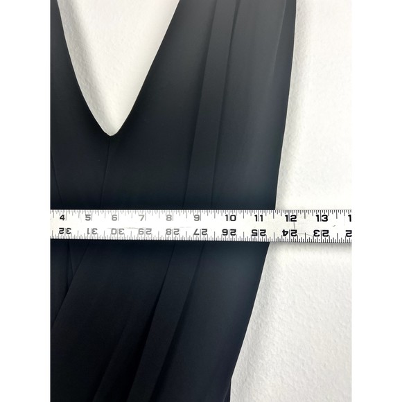 BCBG Max Azria Women’s Dress Alondra Black XS Ruched Gathered Drape Nice - Picture 4 of 8